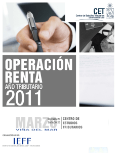 operación renta - Centro de Estudios Tributarios