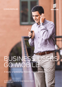 Business Users Go Mobile
