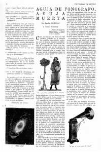 fonografo, muerta - Revista de la Universidad de México