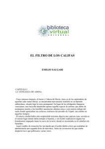 EL FILTRO DE LOS CALIFAS - Biblioteca Virtual Universal