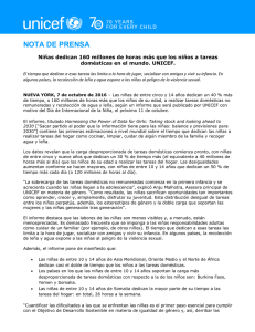 nota de prensa