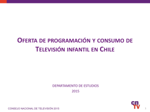 Diapositiva 1 - Consejo Nacional de Televisión