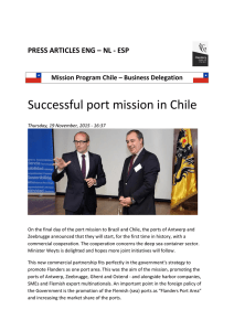 Successful port mission in Chile