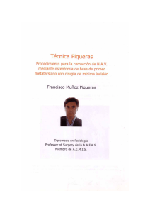 Técnica Piqueras - clinica piqueras