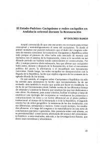 El Estado-Padrino: Cacíquismo y redes caciquíles en