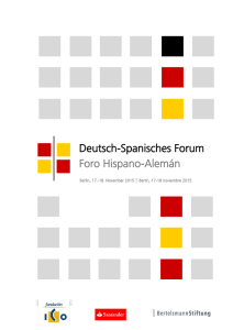 Deutsch-Spanisches Forum Foro Hispano-Alemán