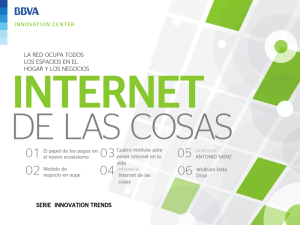 Internet de las Cosas - Centro de Innovación BBVA