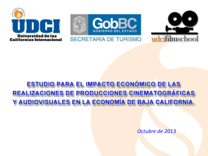Estudio Impacto Económico CINE BC (2013)