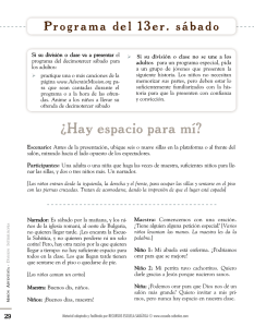 ¿Hay espacio para mí?
