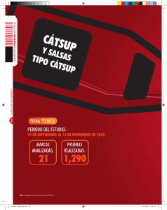 cátsup - Revista del Consumidor en Línea
