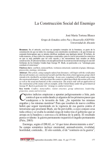 JOSE MARIA TORTOSA - Convergencia Revista de Ciencias Sociales