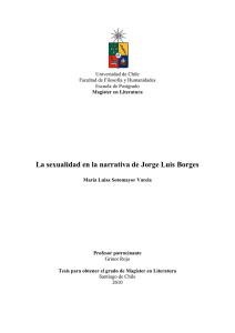 La sexualidad en la narrativa de Jorge Luis Borges