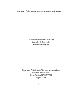 Manual Telecomunicaciones Aeronáuticas