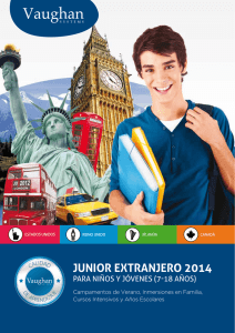 junior extranjero 2014
