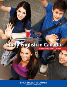 Study English in Canada