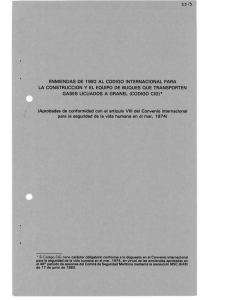 enmiendas de 1992 al codigo internacional para la construccion y el