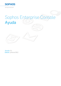 Ayuda de Sophos Enterprise Console