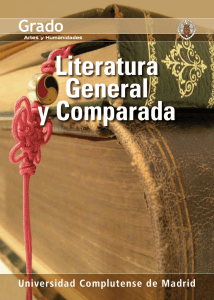 Literatura General y Comparada - Universidad Complutense de