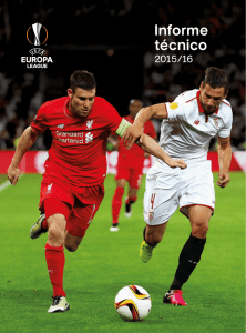 Informe técnico de la UEFA Europa League 2015/16