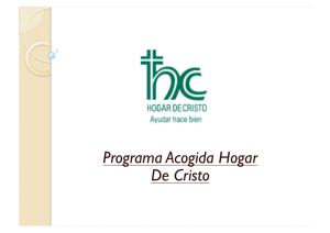 Programa Acogida Hogar De Cristo