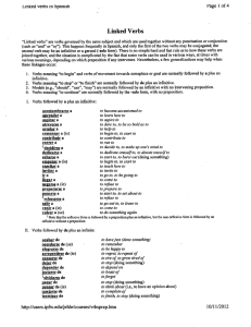 linked verbs