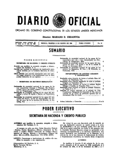 Diario Oficial de la Federación