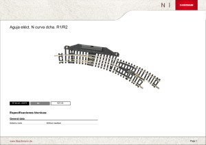 Aguja eléct. N curva dcha. R1/R2
