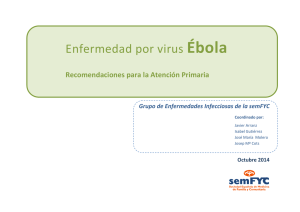 Enfermedad por virus Ébola