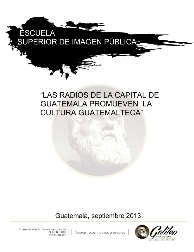 las radios de la capital de guatemala promueven la cultura