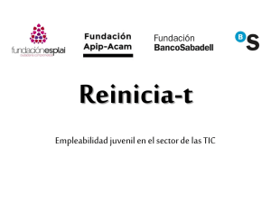 Presentación Reinicia-T Valencia