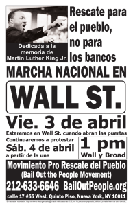 Movimiento Pro Rescate del Pueblo - Bail Out the People