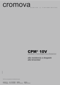 cpm 10v - Cromova
