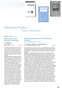 Elementos Finitos / Finite Elements