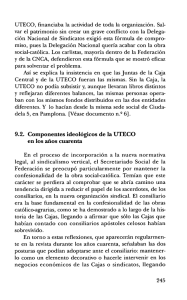 9.2. Componentes ideológicos de la UTECO en los años cuarenta 245