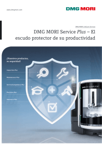 DMG MORI Service Plus – El escudo protector de su productividad