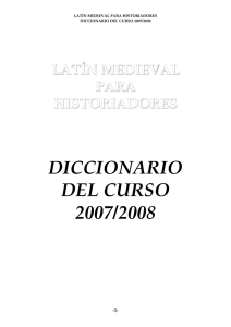 diccionario del curso 2007/2008 - RUA