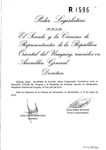 Ley 19396- Apruébase el Acuerdo sobre Cooperación