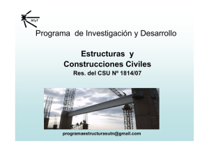Programa de Investigación y Desarrollo Estructuras y