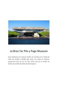 La Brea Tar Pits y Page Museum