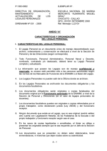 P.1000-0802 DIRECTIVA DE ORGANIZACIÓN, MANTENIMIENTO Y