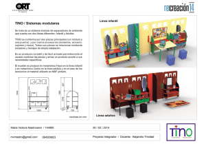 TINO l Sistemas modulares mea m an l