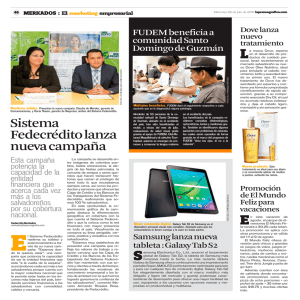 FEDECRÉDITO lanza nueva Campaña La Prensa Gráfica 29 julio