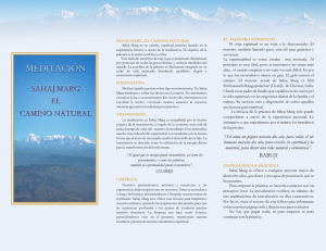 Meditation Brochure - Web version - Spanish