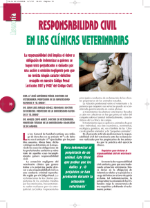 responsabilidad civil en las clínicas veterinarias