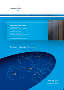 Thales_Brochure 2012_CAST.indd
