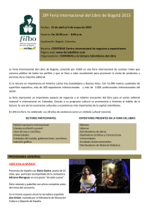 28º Feria Internacional del Libro de Bogotá (FILBO)