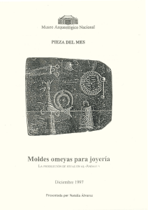 Moldes omeyas para joyería - Museo Arqueológico Nacional