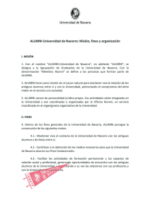 Documento de Gobierno Alumni