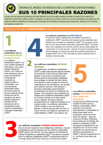 SUS 10 PRINCIPALES RAZONES - Spain Green Building Council