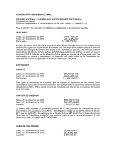 situación económica y financiera de las oficinas